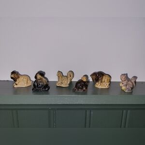 Charming Animal Figurine Collection for Small Pets